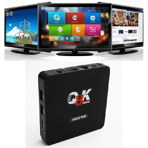 Tv Box 8k Ultra Hd Android 11.0 4g Ram + 64g Rom Smart Tv Smarttv Youtube Qx8 -
