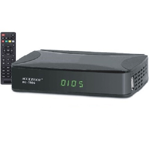 Ricevitore Decoder Digitale Terrestre Dvb-t2 H.265 10bit Lan Telecomando Dg-t006 -