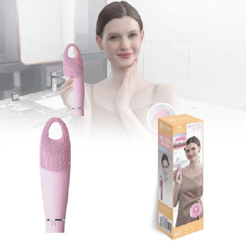 Linq-spazzola Per Pulizia Del Viso Elettrica Facciale Detergente Massaggio Mx-8417 -