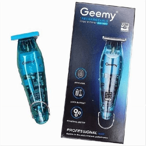 Tagliacapelli Elettrico Ricaricabile Con Display Lcd Trimmer Regolabile Gm-6687 -