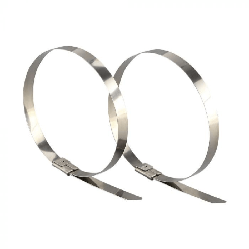 V-TAC Fascetta per Cavi in Acciaio Inossidabile 46*350mm (Confezione 100 pezzi)