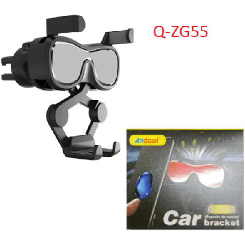 Supporto Mobile Per Auto Q-zg55 Portacellulare Attacco Presa Aria Rotazione 360° -