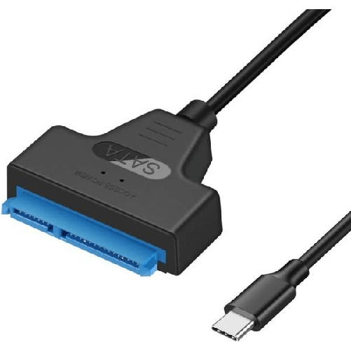 Cavo Convertitore Sata Type-c 20cm Adattatore Ssd/hdd Hard Disk Maxtech Sa-tc01 -