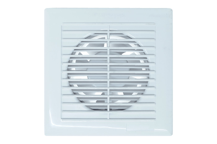 Ventola di Aspirazione 19W 240m3/h 34dB Aspiratore da Muro per Bagno Cucina 230V 50Hz