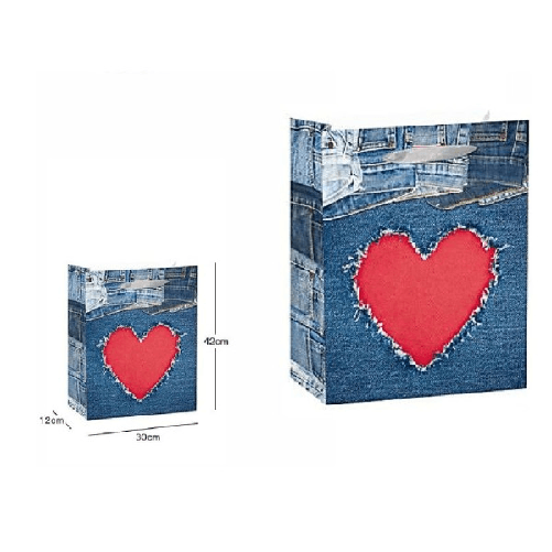 Trade Shop Traesio-set 3 Pz Buste Busta Da Regalo Sacchetto Borsa 30 X 42 X 12cm 63975 Vari Modelli -