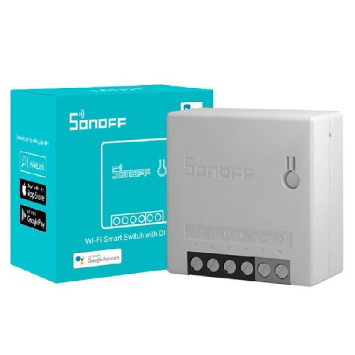 Trade Shop Traesio-interruttore Wifi Smart Home Switch 2 Vie Timer Alexa Google Home Sonoff Mini R2 -