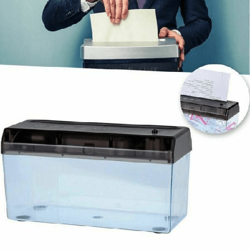 Trade Shop Traesio-distruggi Documenti Elettrico Trita Fogli A4 Carta Lettere Usb Taglia Carta -