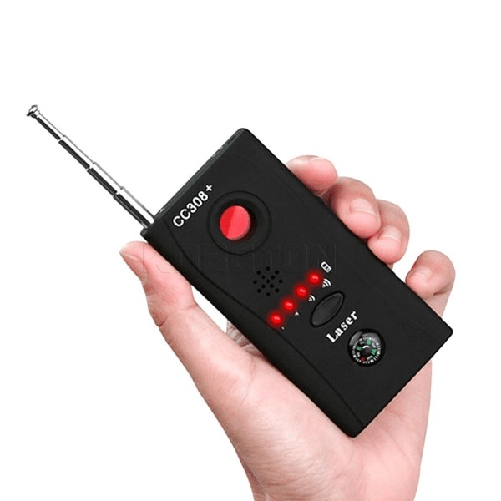 Trade Shop Traesio-rilevatore Microspie Segnali Wireless 1.2 G 2.4 G Rilevatore Infrarossi Cc308+ -