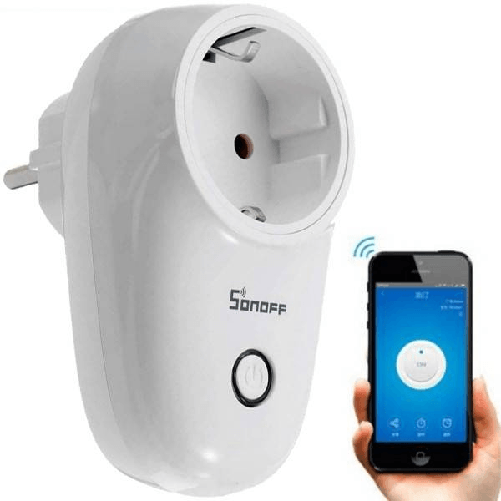 Presa Intelligente Wi-fi Google Home Smart Home Domotica Casa Sonoff S26 -
