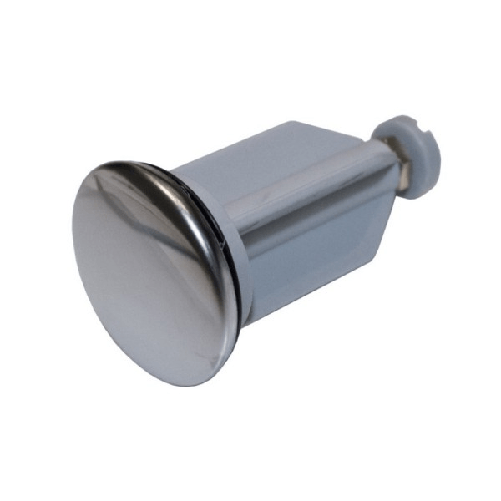 Trade Shop Traesio-set 2pz Tappo Lavandino Bidet Saltarello Acciaio Plastica Piletta Lavabo Scarico 1 1/4" -