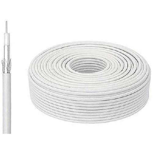 Trade Shop Traesio-15 Metri Cavo Prolunga Coassiale Per Tv Antenna Digitale Terrestre 75 Ohm -