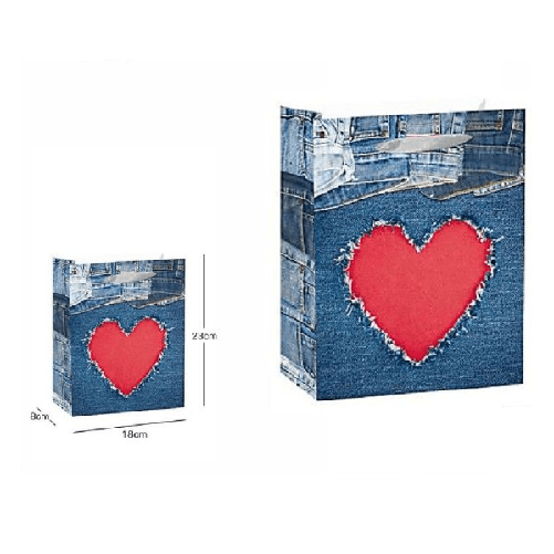 Trade Shop Traesio-set 3 Pz Buste Busta Da Regalo Sacchetto Borsa 18 X 23 X 8 Cm 63973 Vari Modelli -
