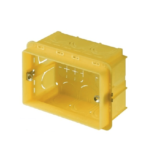 Scatola Universale Di Derivazione Rettangolare Da Incasso 503 3 Moduli Posti -