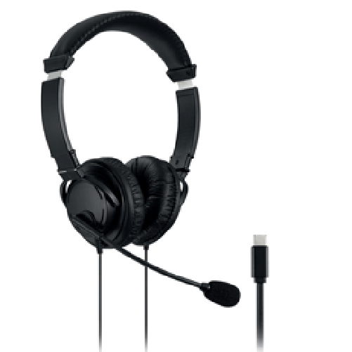 Kensington Cuffie USB-C ad alta fedeltà con microfono