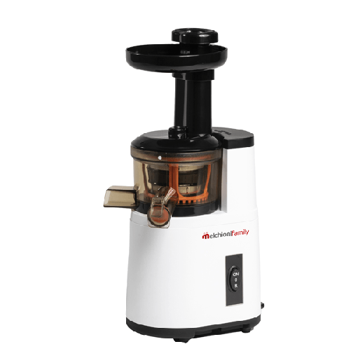 Melchioni Family Melchioni Vega Estrattore a Freddo 150W 55 Rpm Motore DC Melchioni Vega Estrattore di succo 120 W Nero, Bianco