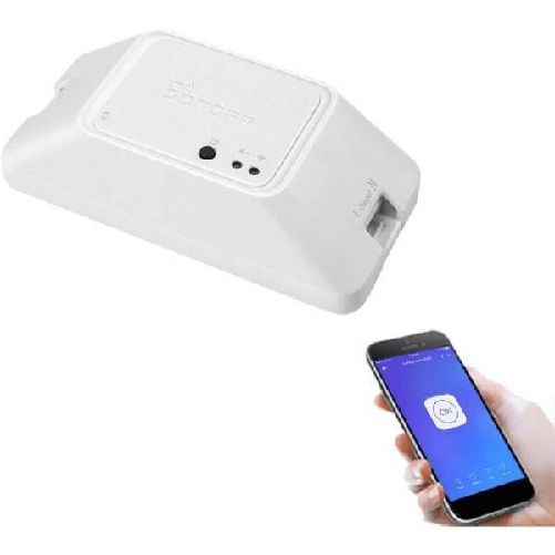 Trade Shop Traesio-interruttore 10a Wifi Sonoff Casa Compatibile Amazon Alexa Google Home Basicr3 -