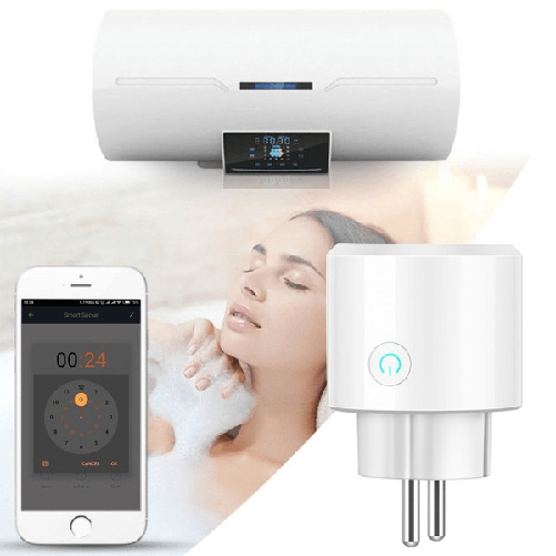 Trade Shop Traesio-smart Plug Presa Corrente Wifi Timer Elettrodomestici Domotica Per Ios E Android -