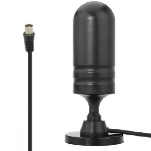 Antenna Tv Terrestre Dvb-t Interno Esterno Amplificata 36 Dbi Per Auto Camper -