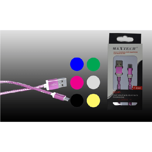 Maxtech-cavo Usb Filo Per Smartphone Samsung 5pin 5volt - 2000ma 1,00mt Maxtech F-s005 -