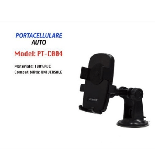 Supporto Porta Cellulare Smartphone Universale Da Auto Con Ventosa Pt-c004 -