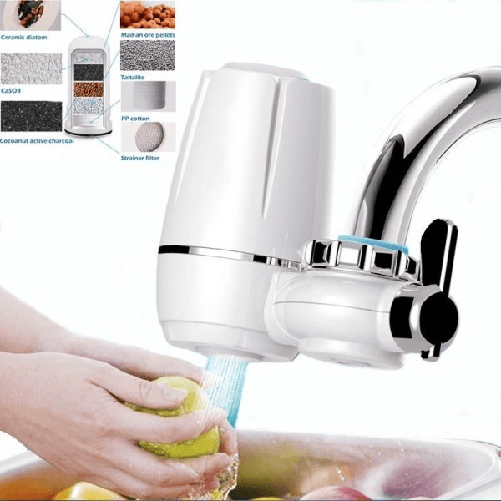 Purificatore Filtro Acqua Per Rubinetto Cucina Rinfrescante Water Purifier Cloro -