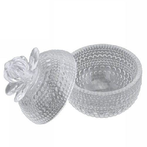 Barattolo Contenitore Zuccheriera Porta Caramelle Dolci Confetti Vetro 8x9 72284 -