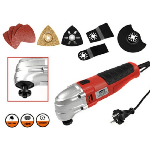 Trade_ox-smerigliatrice Utensile Multifunzione Flex Elettroutensile Tagliare Levigare 220w -