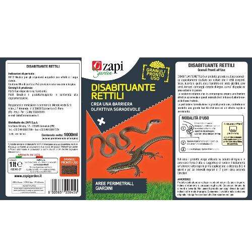 Zapi Repellente Rettili Granulare 1 Litro