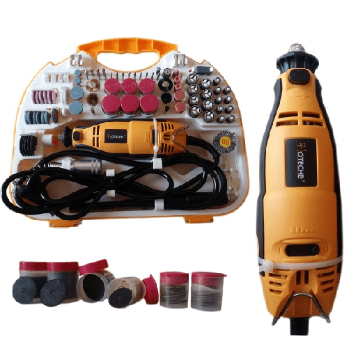 Trade Shop Traesio-smerigliatrice Mini Trapano Fresa Drimmel Di Precisione 160w Con 210 Accessori -