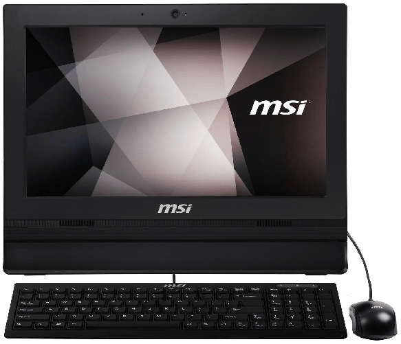 MSI PRO 16T 10M 228 XDE All-in-One-PC 40cm (15,6 pollici) (touchscreen, Intel Celeron 5205U, 4 GB di RAM, SSD da 256 GB,