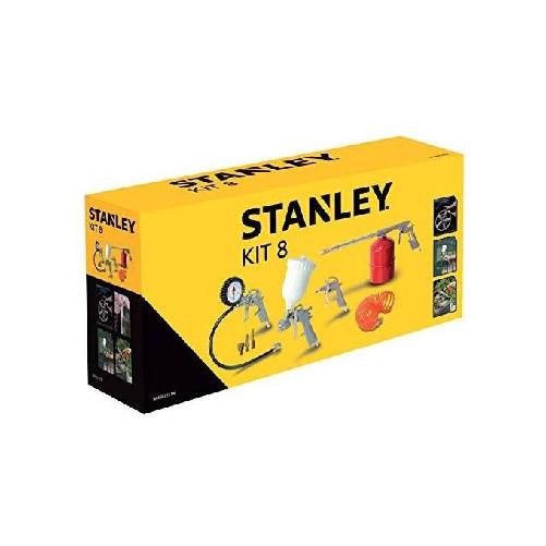 Stanley Set 8 Accessori Per Aria Compressa