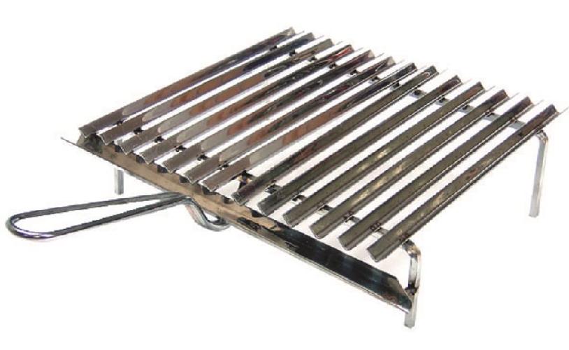 Sandrigarden Graticola Inox Lamelle e Colagrassi 600x400mm