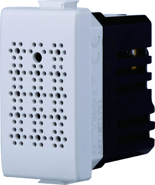 Sensore Acustico 220V Timer 1P, Compatibile Con Bticino Matix, Da 1 Posto Modulo