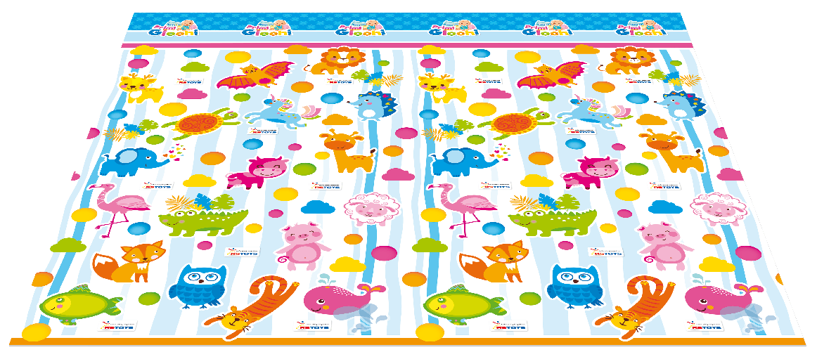 Rs Toys TAPPETO BEBE' COMFORT 150x120 cm SPESSORE 0,7 cm