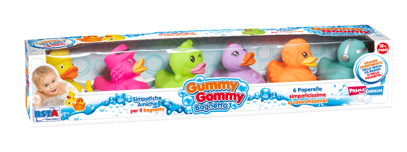 Rs Toys GUMMY GOMMY 6 PAPERELLE - 10973