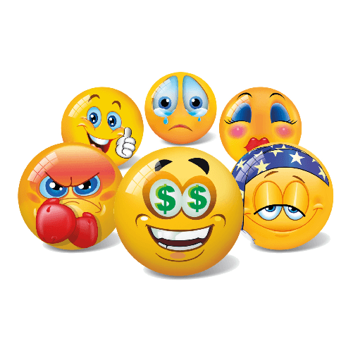 Mandelli PALLONE EMOTICON IN PVC Ø 23 cm - TAGLIA 5