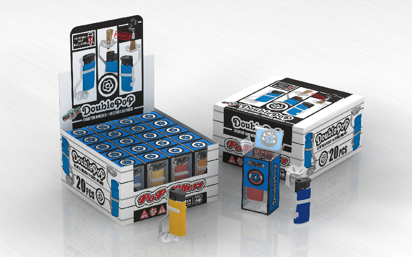 POP FILTER ACCENDINI POP FILTER 'DOUBLEPOP' CON PIEDISTALLO INCENSO (48PZ)