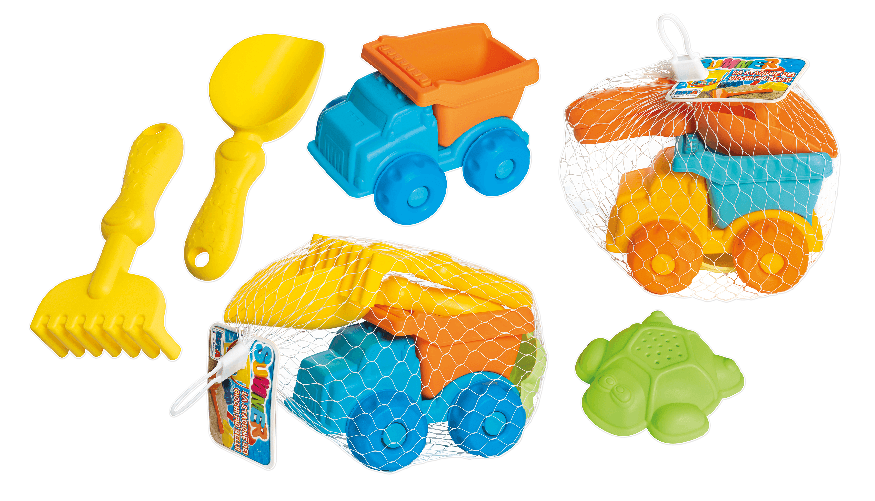Rs Toys CAMION CON ATTREZZI SPIAGGIA 15,5cm - 10912