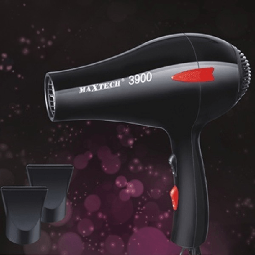 Maxtech-asciugacapelli Fono 2000w Con 2 Velocità Phon Professionale 3 Livelli Asc-ca3900 -