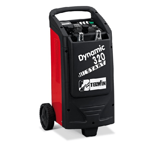 Telwin -telwin Caricabatteria Avviatore Starter Carrellato 230v 12-24v Mod. Dynamic 320 -