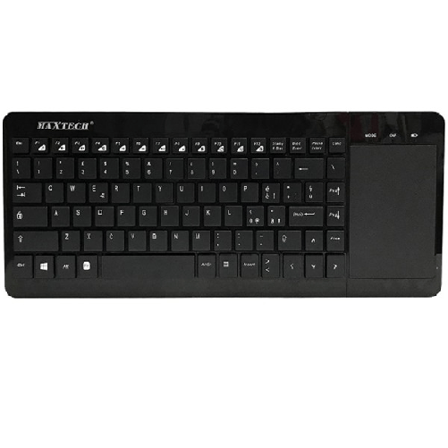 Maxtech-mini Tastiera Wireless Touchpad Keyboard Smart Tv Computer Pc 2.4ghz Maxtech Ek-950m -