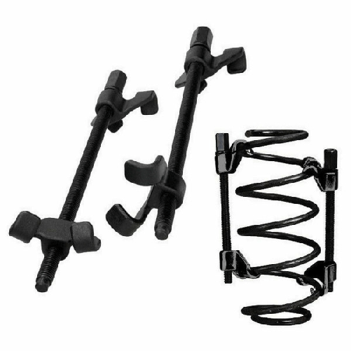 Trade Shop Traesio-set 2 Compressori Molle Smontaggio Ammortizzatori 35 Cm 355 Mm Smonta Comprimi -