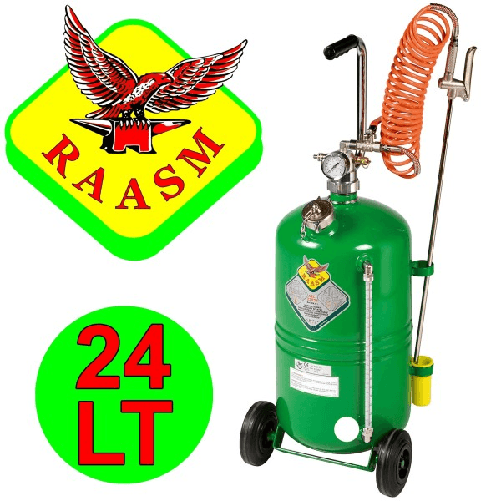 Raasm -nebulizzatore Lt.24 Carrellato Raasm Con Indicatore Livello E Antiriflusso -
