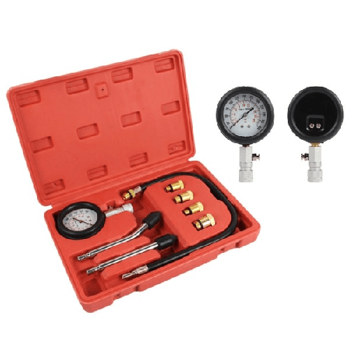 Kit Tester Pressione Di Compressione Per Motori Misuratore Auto Pistone Cilindri -