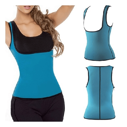 Trade Shop Traesio-canotta Snellente Donna Cami Hot Shapers Dimagrante Neotex Azzurra Per Fitness - M Trade Shop Traesio-canotta Snellente Donna Ca