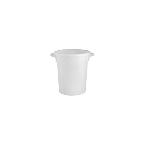 GiganPlast Bidone Immondizia con copertura Neutro 60 litri