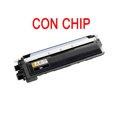 CON CHIP Toner per Brother TN-247 HL-L3210 L3230 L3270 nero 3000pag.