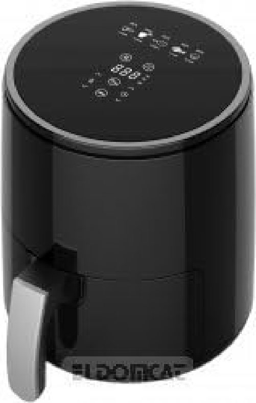 Friggitrice ad Aria Telefunken KFR3251A - 1300 Watt, Timer Digitale, Nero
