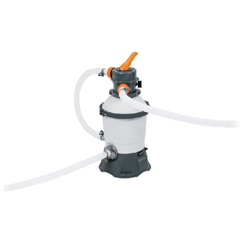 Bestway 58515 Flowclear - Pompa di Filtraggio a Sabbia Per Piscine Fuori Terra, Portata 3.028 Lt-H