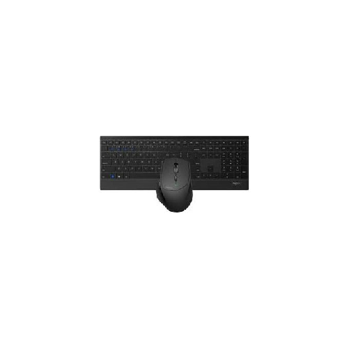 Rapoo 9500M Combo Tastiera e Mouse Wireless Nero